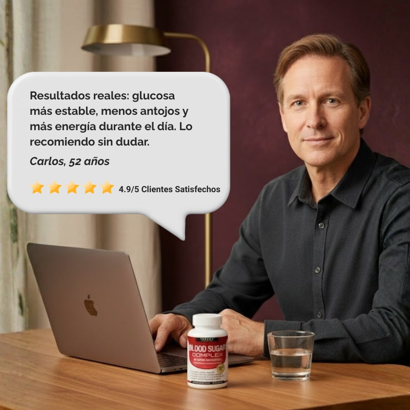 BLOOD SUGAR COMPLEX™ Recupera el control de tu glucosa